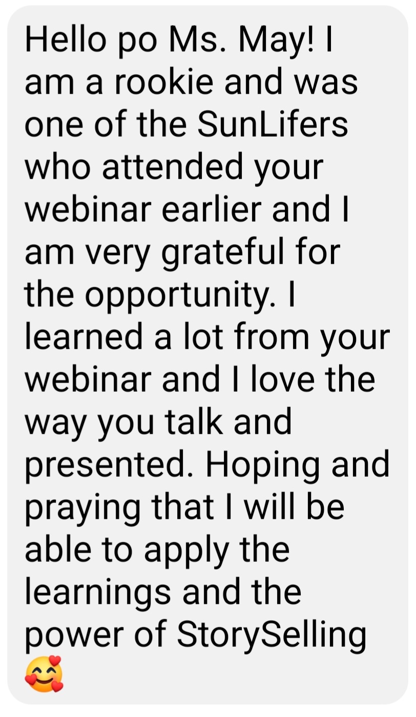 Attendee feedback from an MCV speaking event